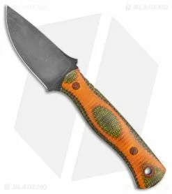Cypress Creek Knives $3 Dive Fixed Blade Knife Olive Firehose Micarta (3" SW)