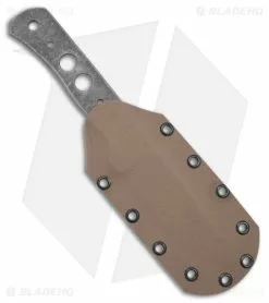 Cypress Creek Knives Backpacker Fixed Blade Knife SW CPM MagnaCut (3.1" SW) -Bladehq Knives Sales Cypress Creek Knives Backpacker w orange tan kydex sheath 3in SW BHQ 174452 td sheath