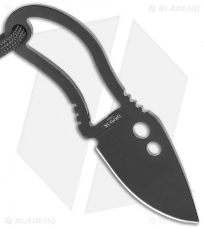 Doug Ritter RSK Mk5 Survival Fixed Blade Knife (1.8" Black) DRMK5K CRKT Doug Ritter RSK Mk5 Survival Fixed Blade Knife (1.8" Black) DRMK5K -Bladehq Knives Sales Doug Ritter RSK MK5 Black BHQ 121203 jr spine