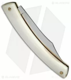 Douk-Douk Le Thiers Folding Knife Camel Bone Folder (4" Plain) -Bladehq Knives Sales Douk Douk Le Thiers Camel Bone DD95OSCH BHQ 18399 jr side 2