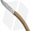 Douk-Douk Le Thiers Folding Knife Snakewood Folder (4" Plain)