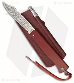 Douk-Douk Les Colors Slip Joint Knife Red (3.125" Satin) 815GMCOLR