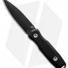 EOS Mini Thresher Fixed Blade Knife Black G-10 (3" Black)