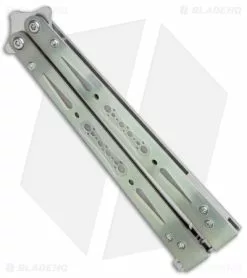 Bladehq Knives Sales -Bladehq Knives Sales EPS Knives Butterfly Wraith Jade G 10 Satin BHQ 134712 jr spine