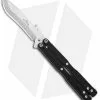 Emerson Commander Tactical Balisong Butterfly Knife Black G-10 (3.8" Stonewash)