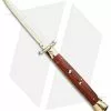 Frank B 11" Italian Stiletto Swinguard Bayonet Knife Cocobolo (5" Gold)