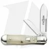 Great Eastern Cutlery GEC #06 Northfield UN-X-LD Pemberton Pocket Knife 2.75" White Smooth Bone 062219