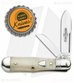 Great Eastern Cutlery GEC #06 Northfield UN-X-LD Pemberton Pocket Knife 2.75" White Smooth Bone 062219 -Bladehq Knives Sales GEC 06 Northfield UN X LD Pemberton Pocket White Smooth Bone 062219 BHQ 95278 jr bottlecap