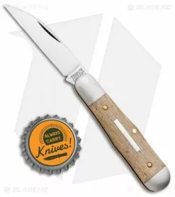 Great Eastern Cutlery GEC #06 Tidioute Cutlery Pemberton Pocket Knife 2.75" Muslin Micarta 060119 -Bladehq Knives Sales GEC 06 Tidioute Cutlery Pemberton Pocket Knife Muslin Micarta 060119 BHQ 94587 jr bottlecap