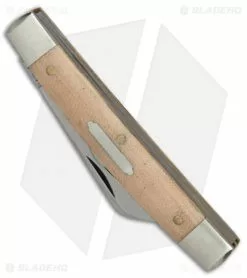 Great Eastern Cutlery GEC #13 Tidioute Cutlery Congress Whittler Pocket Knife 3.6" Muslin Micarta -Bladehq Knives Sales GEC 13 Tidioute Cutlery Congress Whittler muslin micarta BHQ 79319 er spine