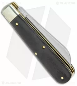 Great Eastern Cutlery GEC Tidoute Angus Jack Pocket Knife Well Done Macassar Ebony 863221 -Bladehq Knives Sales GEC 14 Tidoute Angus Jack Well Done Macassar Ebony 863221 BHQ 136280 jr side