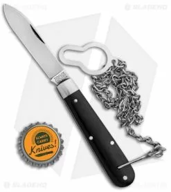 Great Eastern Cutlery GEC #15 Tidoute Huckleberry Boy's Knife 3.375" Gabon Ebony Wood B&C -Bladehq Knives Sales GEC 15 Tidoute Huckleberry Boys Knife Gabon Ebony Wood B and C BHQ 86628 jr bottlecap