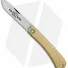 Great Eastern Cutlery GEC #71 Farm & Field Bull Nose Slip Joint Muslin Micarta (3.1" Satin) 715118
