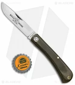 Great Eastern Cutlery GEC #71 Farm & Field Bull Nose Slip Joint OD Green Micarta (3.1" Satin) 715118 -Bladehq Knives Sales GEC 71 Farm and Field Bull Nose SJ OD Green Micarta Satin 715118 BHQ 84088 jr bottlecap