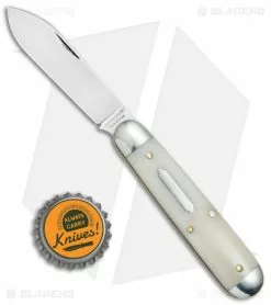 Great Eastern Cutlery GEC #78 Tidioute Cutlery American Jack 3.75" Pocket Knife White Bone 782117 -Bladehq Knives Sales GEC 78 Tidioute Cutlery American Jack White Bone GEC782117WB BHQ 79310 jr bottlecap
