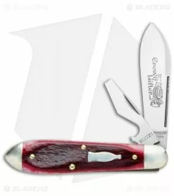 Great Eastern Cutlery GEC #85 Tidioute Crown Lifter Cherry Natural Smooth Bone (2.75") 852221CL