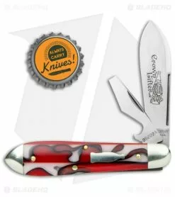 Great Eastern Cutlery GEC #85 Tidioute Crown Lifter Dead Skunk Acrylic (2.75") 852221CL -Bladehq Knives Sales GEC 85 Tidioute Crown Litfter Dead Skunk Acrylic BHQ 122968 jr bottlecap