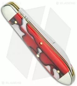 Great Eastern Cutlery GEC #85 Tidioute Crown Lifter Dead Skunk Acrylic (2.75") 852221CL -Bladehq Knives Sales GEC 85 Tidioute Crown Litfter Dead Skunk Acrylic BHQ 122968 jr side