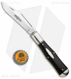 Great Eastern Cutlery GEC #97 Northfield UN-X-LD Pocket Knife 4.6" Gabon Ebony -Bladehq Knives Sales GEC 97 Northfield UN X LD Gabon Ebony 976119 BHQ 96866 jr bottlecap