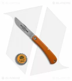 Great Eastern Cutlery GEC #71 Farm & Field Bull Nose Slip Joint Work Knife Orange Delrin 3.1" -Bladehq Knives Sales GEC Farm Field Bull Nose Orange Delrin 715117 BHQ 52487 jr bottlecap