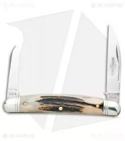 Great Eastern Cutlery GEC Northfield UN-X-LD Easy Pocket Congress Knife 3.75" Sambar Stag