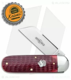 Great Eastern Cutlery GEC Northfield UN-X-LD Toe Nail Clipper Knife Blood Red Jigged Bone (3" Satin) -Bladehq Knives Sales GEC Northfield UN X LD Toe Nail Clipper Blood Red Jigged Bone Satin BHQ 142362 jr bottlecap