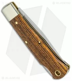 GEC Tidioute Cutlery #83 Tascosa Lockback Knife - Mexican Bocote -Bladehq Knives Sales GEC Tidioute Cutlery 1095 Carbon Steel Mexican Bocote 831121LB BHQ 131475 jr side