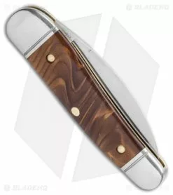 Great Eastern Cutlery GEC Tidioute Cutlery Northfield Pocket Knife Snakeskin Acrylic (2" Satin) -Bladehq Knives Sales GEC Tidioute Cutlery Northfield Pocket Knife Snakeskin Acrylic 2.00 Satin BHQ 118703 LS Side