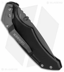 Gerber Contrast AO Spring Assisted Opening Knife (2.88" Gray Serr) -Bladehq Knives Sales Gerber Contrast AO Gray Serr 30 000784 BHQ 15556 jr side