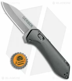 Gerber Highbrow Compact A/O Spring Assisted Knife Gray (2.8" Stonewash) 3 Gerber Highbrow Compact A/O Spring Assisted Knife Gray (2.8" Stonewash) -Bladehq Knives Sales Gerber Highbrow Compact A O SA Gray SW 30 001518N BHQ 94148 jr bottlecap