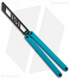 Glidr Arctic Series Butterfly Trainer Knife Sky Blue (4.25" Black)