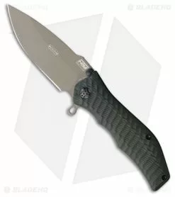 HTM Knives HTM Darrel Ralph Gun Hammer Spring Assisted Knife OD Green (3.5" Gray)