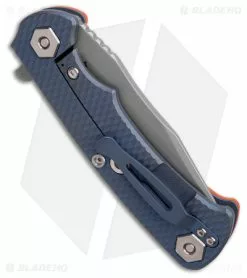 Hinderer Knives Project X Clip Point Frame Lock Knife Orange G-10 (3.75" SW) -Bladehq Knives Sales Hinderer Knives Project X Clip Point Frame Lock Knife Orange G10 Working BHQ 181935 hd side