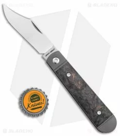 Jack Wolf Knives Little Bro Jack Slip Joint Knife Dark Matter CF (2.7" Satin) -Bladehq Knives Sales Jack Wolf Knives Little Bro Jack SJ KnifeDark Matter CF Satin BHQ 141968 jr bottlecap