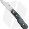 Jack Wolf Knives Sharpshooter Jack Slip Joint Knife Black Micarta (3" Satin)