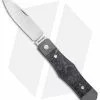Jack Wolf Knives Vampire Jack Slip Joint Knife Fat Carbon Dark Matter (3" Satin)