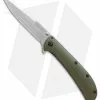 Kershaw Al Mar AM-4 Assisted Opening Knife Green G-10 (3.5" Satin) 2330GRN