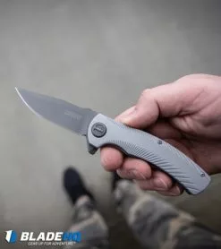 Kershaw Seguin Assisted Opening Frame Lock Knife Gray (3.1" Gray) 3490 -Bladehq Knives Sales Kershaw Seguin Assisted Opening Frame Lock Knife Gray Gray 3490 BHQ 94082 kp in hand web