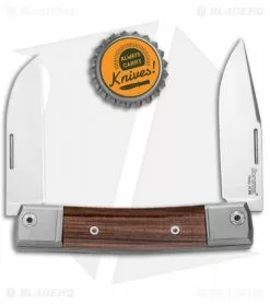 LionSteel BestMan 2-Bladed Traditional Knife Santos Wood (2.88" Satin) -Bladehq Knives Sales LionSteel BestMan 2 Bladed Tradition SJ Santos Wood Satin BM13 ST BHQ 94381 jr bottlecap