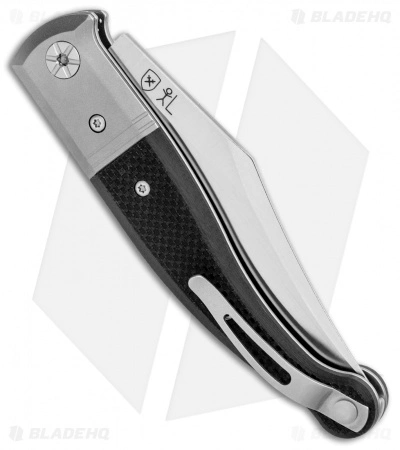 LionSteel Gitano Traditional Slip Joint Knife Black G-10/Ti (3.25" Satin) LionSteel Gitano Traditional Slip Joint Knife Black G-10/Ti (3.25" Satin) -Bladehq Knives Sales LionSteel Gitano Traditional SJ Black G 10 Ti Satin GT01 GBK BHQ 101981 jr side