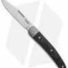 LionSteel Jack Slip Joint Knife One Function Black G-10 (3" Satin M390)