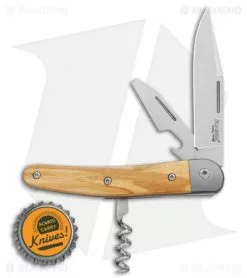 LionSteel Jack Slip Joint Knife Three Function Santos Wood (3" Satin M390) -Bladehq Knives Sales LionSteel Jack Screwdriver Corkscrew SJ Ti Liner Olive Wood BHQ 125733 jr bottlecap