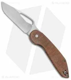 Luft Concepts Avant Liner Lock Knife Natural Micarta (3" Satin)