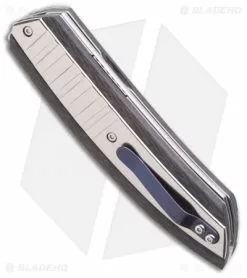 Maserin AM5 Liner Lock Knife Titanium Carbon Fiber (3.25 Satin) 375TT 2 Maserin AM5 Liner Lock Knife Titanium Carbon Fiber (3.25 Satin) 375TT -Bladehq Knives Sales Maserin AM5 Liner Lock Knife Titanium Carbon Fiber Satin 375TT BHQ 98613 kp side