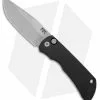 McNees Knives MAC2 AutoMac Knife Black Aluminum (3.5" Bead Blast MagnaCut)