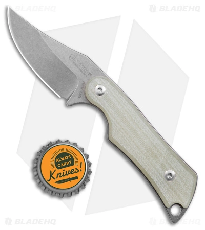 Mercury Kali Clip Point Mini Fixed Blade Knife Natural G10 (2.25" SW) Mercury Kali Clip Point Mini Fixed Blade Knife Natural G10 (2.25" SW) -Bladehq Knives Sales Mercury Kali CP Mini Fixed Blade Natural G 10 SW BHQ 179592 jr bottlecap