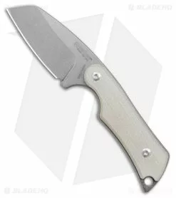 Mercury Kali Sheepsfoot Mini Fixed Blade Knife Natural G10 (2.50" SW)