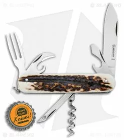 Mercury 7-in-1 Multi-Purpose Penknife Stag (3" Polish) 913-6DC -Bladehq Knives Sales Mercury Multi Purpose Stag Handle 913 6DC BHQ 125004 jr bottlecap