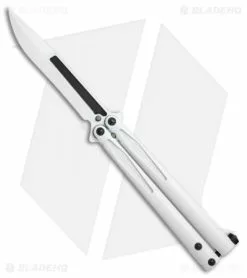 Microtech Tachyon III Balisong Butterfly Storm Trooper (4.5" White) 173-1ST