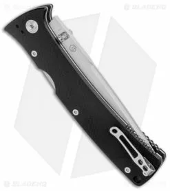 Nemesis Knives MPR-3T Tanto Lockback Knife Black G-10 (3.5" Satin) NK-22T 2 Nemesis Knives MPR-3T Tanto Lockback Knife Black G-10 (3.5" Satin) NK-22T -Bladehq Knives Sales Nemesis Knives MPR 3T Tanto LB Black G 10 Satin NK 22T BHQ 95275 jr side